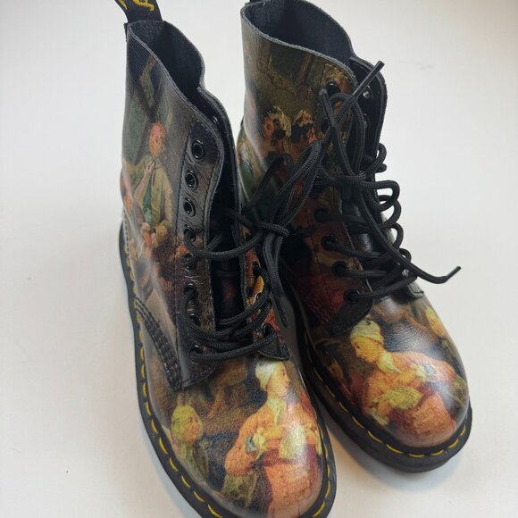 Dr Martens Hogarth Renaissance 1461 Boots - Picture 3 of 9